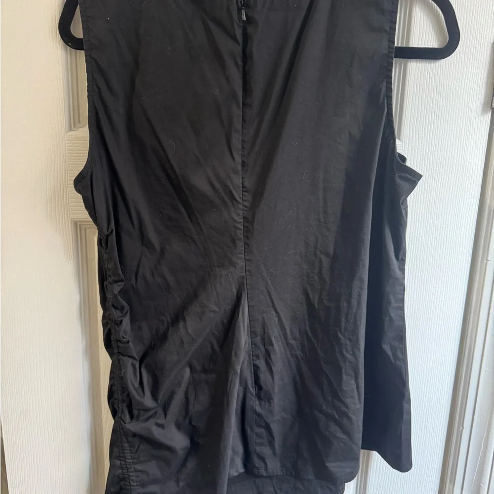 HALOGEN POPLIN TOP - Picture 5 of 7